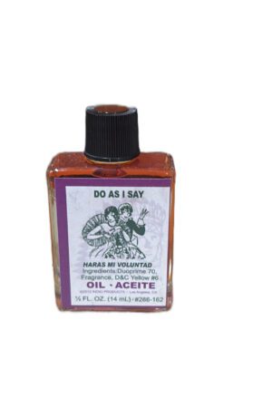 Angeles Spiritual Candles Aceite Spiritual  Haras mi voluntad (Do as i say)