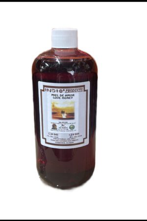 Angeles Spiritual Candles Aceite 16oz Espiritual Miel de amor (oil honey of love)