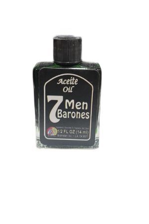 Angeles Spiritual Candles Aceite 7 Men Barones (oil 7 men barones)