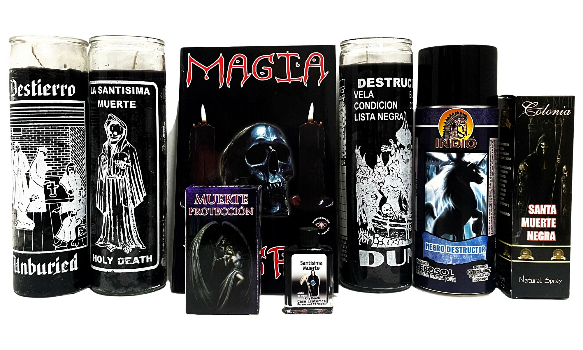 Angel Spiritual Candles: La Botánica #1